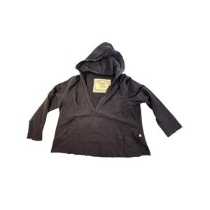 V Sport by Venezia Black Pullover Hoodie Womens 18/20 Casual Lounge